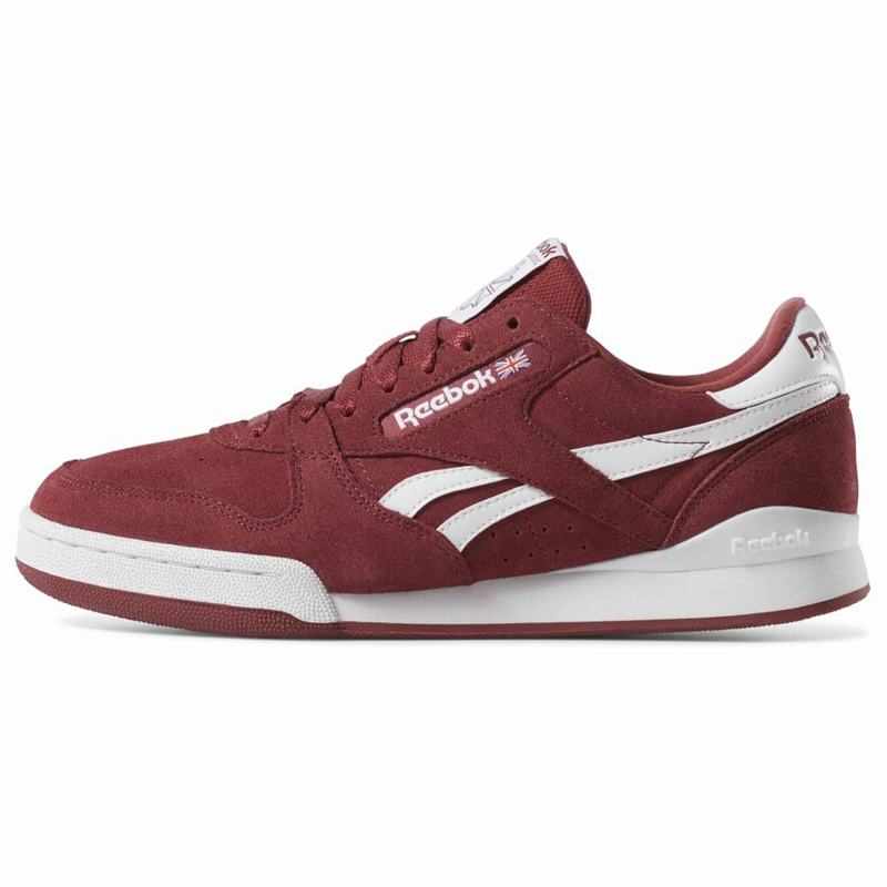 Reebok Phase 1 Pro Tenisky Panske - Červené/Biele QT3134EZ